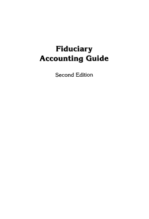 handle is hein.ali/fdaccg0001 and id is 1 raw text is: 




    Fiduciary
Accounting   Guide

    Second Edition


