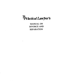 handle is hein.ali/plmds0001 and id is 1 raw text is: 







'Pi-ticaJLa   Iyer's

     MANUAL ON
     DIVORCE AND
     SEPARATION


