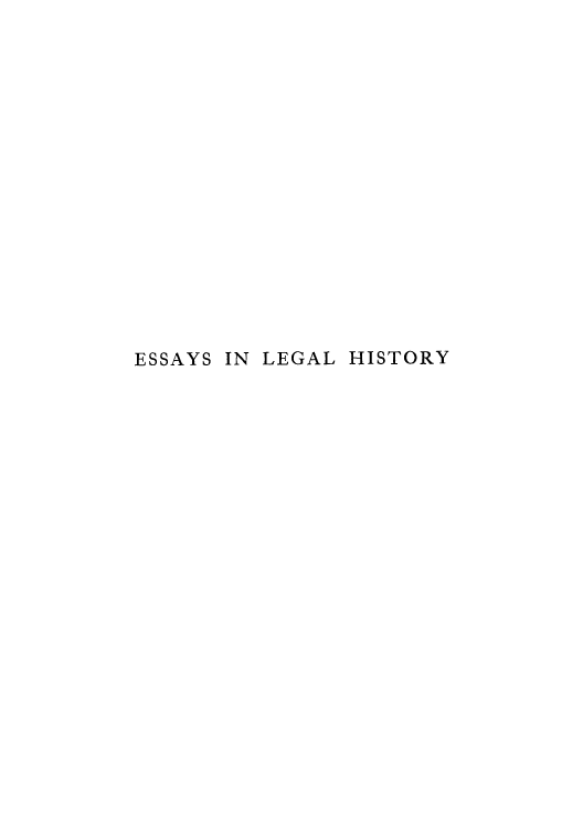 handle is hein.beal/elrebic0001 and id is 1 raw text is: ESSAYS IN LEGAL HISTORY


