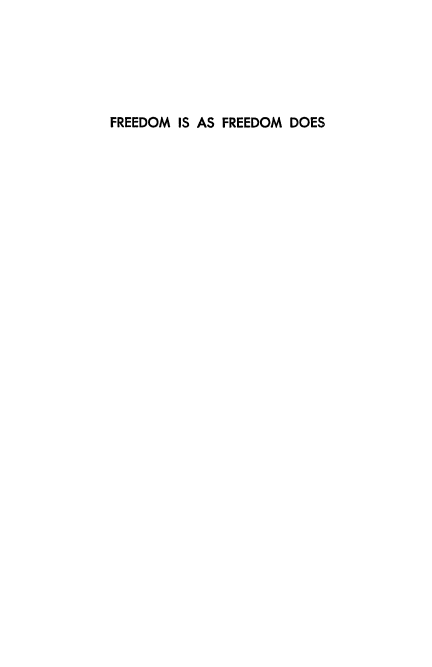 handle is hein.beal/freedos0001 and id is 1 raw text is: 





FREEDOM IS AS FREEDOM DOES



