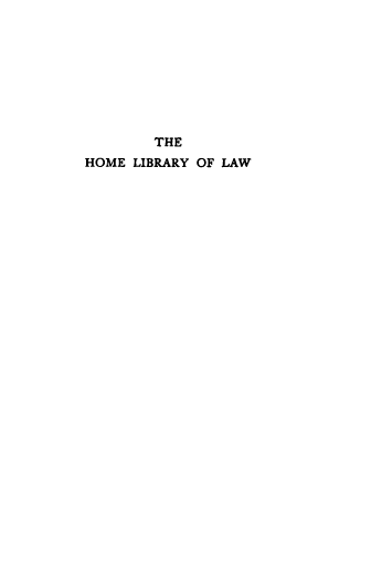 handle is hein.beal/hlibl0001 and id is 1 raw text is: 








        THE
HOME LIBRARY OF LAW


