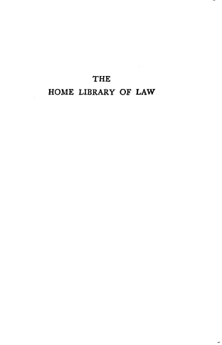 handle is hein.beal/hlibl0002 and id is 1 raw text is: 







        THE
HOME LIBRARY OF LAW


