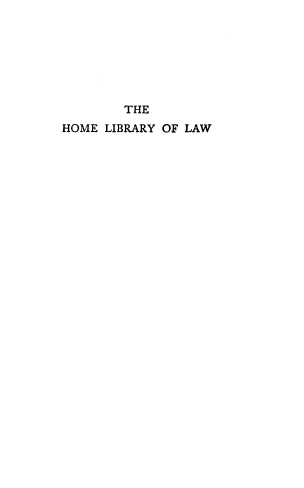 handle is hein.beal/hlibl0003 and id is 1 raw text is: 







        THE
HOME LIBRARY OF LAW


