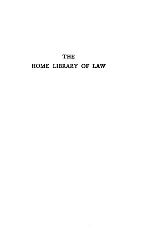 handle is hein.beal/hlibl0004 and id is 1 raw text is: 







        THE
HOME LIBRARY OF LAW


