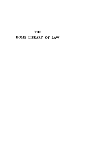 handle is hein.beal/hlibl0005 and id is 1 raw text is: 







        THE
HOME LIBRARY OF LAW


