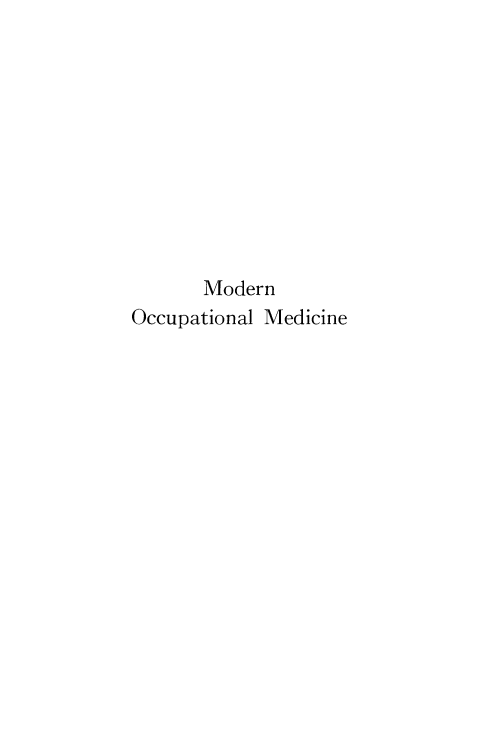 handle is hein.beal/mdnocp0001 and id is 1 raw text is: 










       Modern
Occupational Medicine


