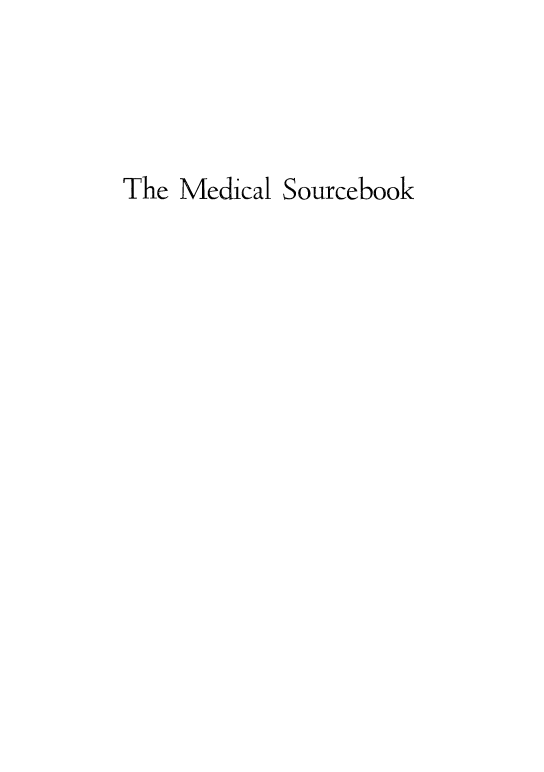 handle is hein.beal/mdsrcbk0001 and id is 1 raw text is: 



The Medical Sourcebook


