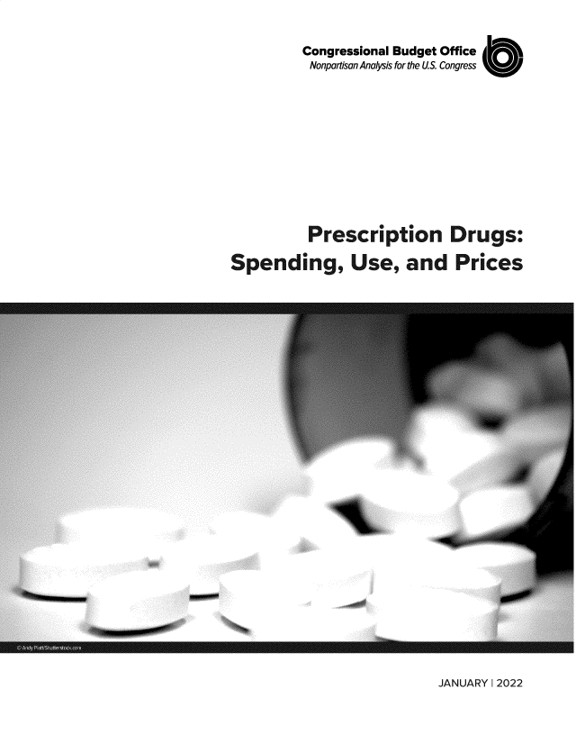 handle is hein.congrec/pstnds0001 and id is 1 raw text is: Congressional Budget Office
Nonpartisan Analysis for the US. Congress ' 1
Prescription Drugs:
Spending, Use, and Prices

JANUARY I 2022


