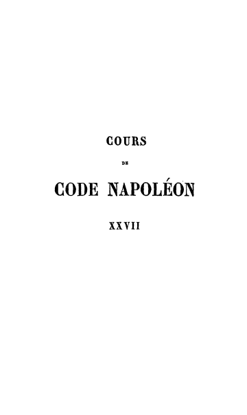 handle is hein.cow/taitcongat0004 and id is 1 raw text is: COURS
CODE NAPOLEON

XXVII


