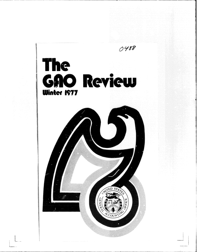handle is hein.gao/gaobadvnl0001 and id is 1 raw text is: 

The
GAO Review
Winte 1977


