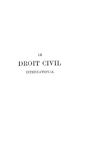 handle is hein.hoil/drtcvlint0008 and id is 1 raw text is: LE
DROIT CIVIL
INTERNATIONAL


