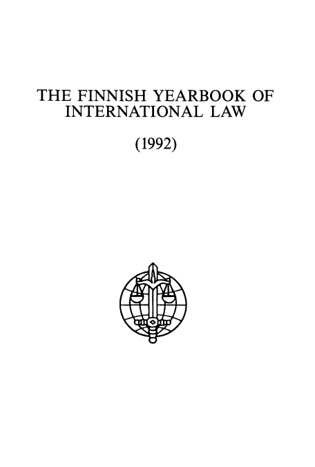 handle is hein.intyb/finnybki0003 and id is 1 raw text is: THE FINNISH YEARBOOK OF
INTERNATIONAL LAW
(1992)


