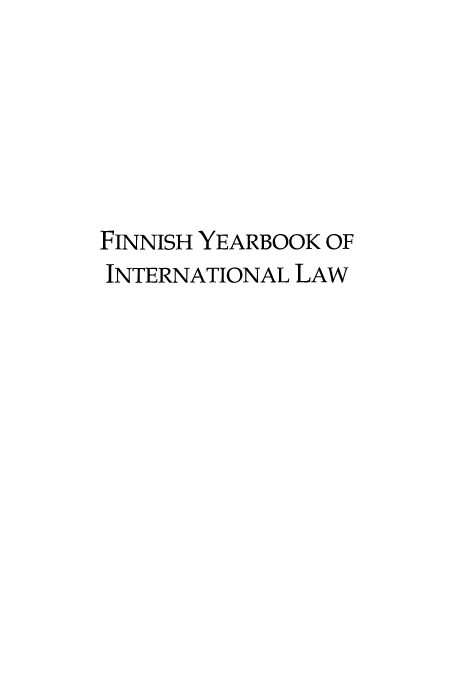handle is hein.intyb/finnybki0012 and id is 1 raw text is: FINNISH YEARBOOK OF
INTERNATIONAL LAW


