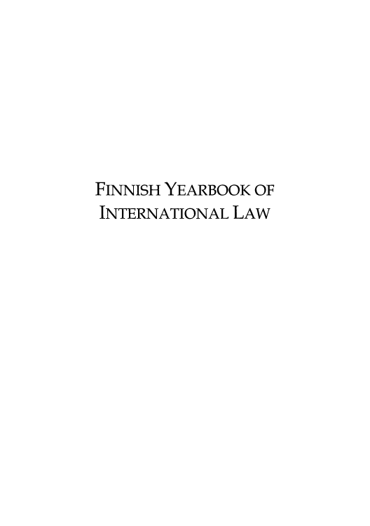 handle is hein.intyb/finnybki0013 and id is 1 raw text is: FINNISH YEARBOOK OF
INTERNATIONAL LAW



