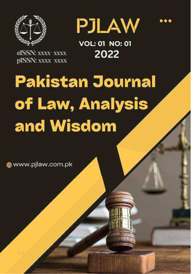 handle is hein.journals/pknjlolw1 and id is 1 raw text is: 



Flakistan joui
of Law,, Analyt.
anti Wl*ft.rinm


