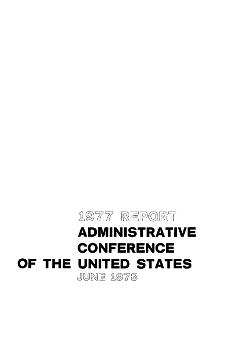handle is hein.usfed/anrtistrcou0007 and id is 1 raw text is: ADMINISTRATIVE
CONFERENCE
OF THE UNITED STATES



