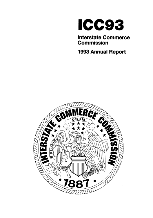 handle is hein.usfed/arepint0107 and id is 1 raw text is: 10093
Interstate Commerce
Commission
1993 Annual Report


