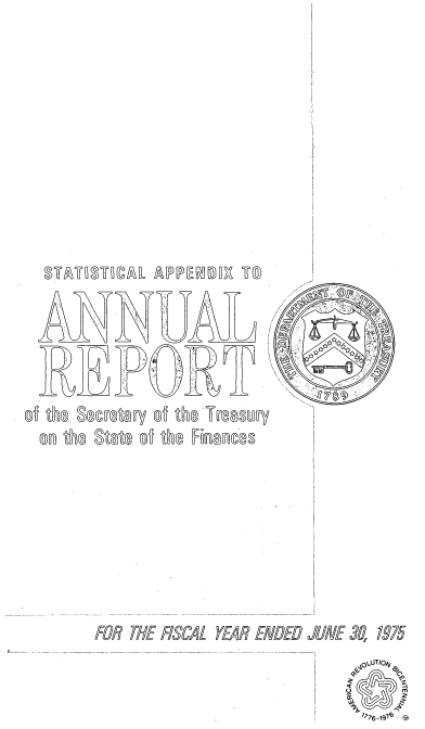 handle is hein.usfed/artreasfin0109 and id is 1 raw text is: DEDE
81 It® $® ~~g®I   8 IAT®
on t Smst dt As® Nninc Gs

FOR THE FISCAL YEAR ENDED JURE 39, 1975


