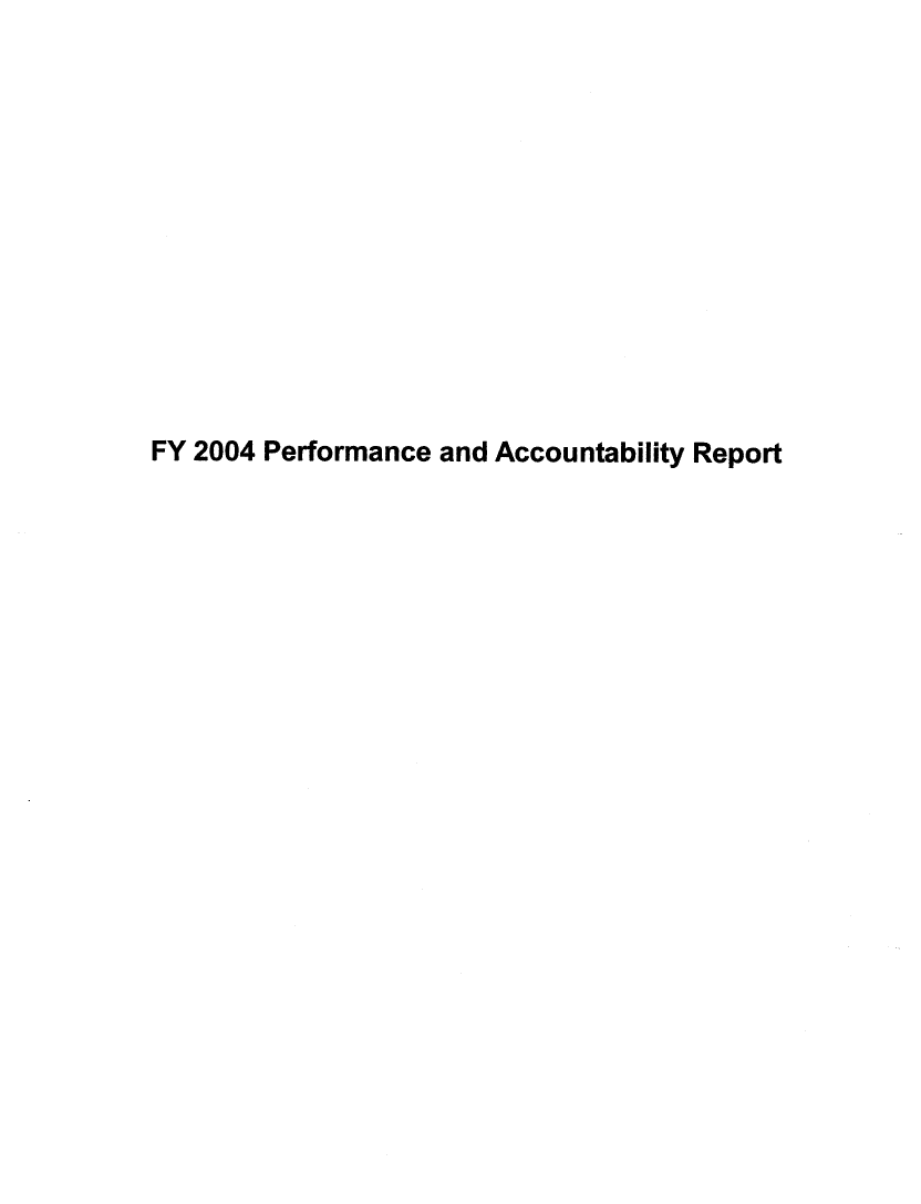 handle is hein.agopinions/attgenrept2004 and id is 1 raw text is: FY 2004 Performance and Accountability Report


