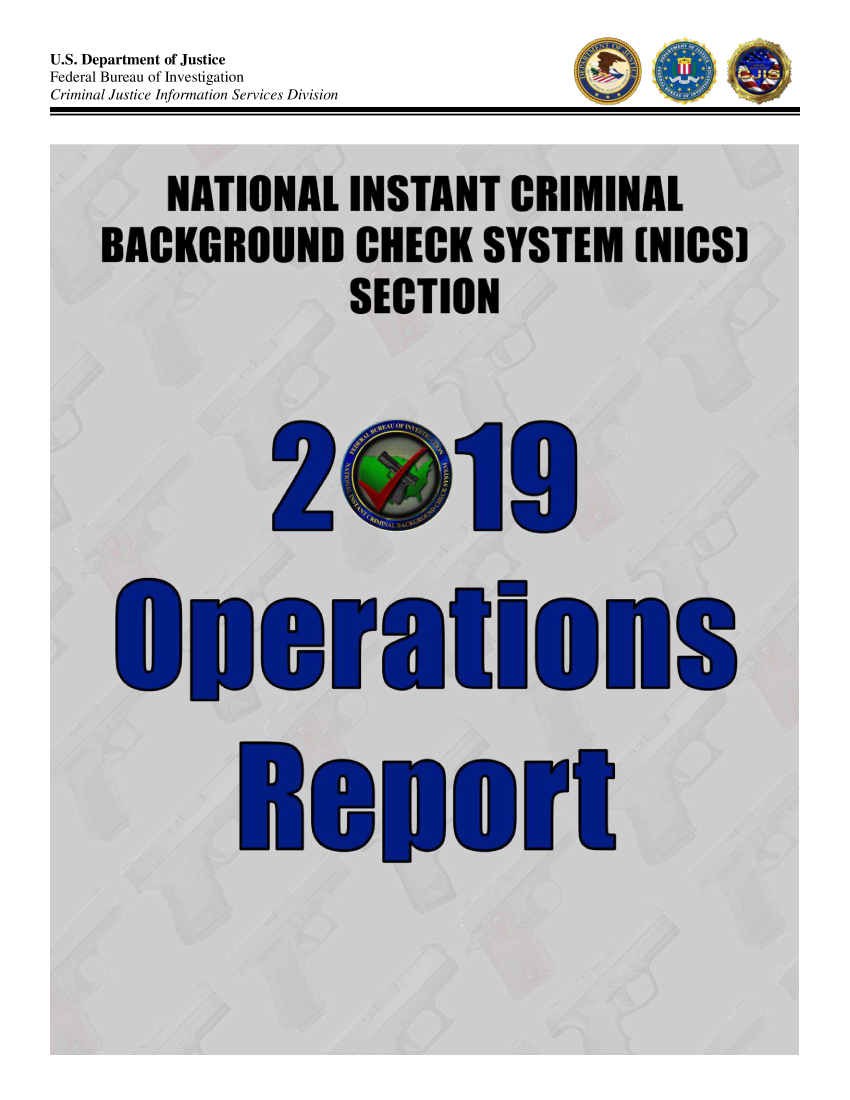 handle is hein.agopinions/nicsor2019 and id is 1 raw text is: NICS Operations Report
2019



