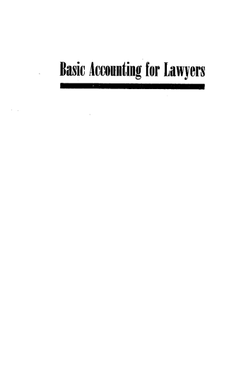 handle is hein.ali/bscafl0001 and id is 1 raw text is: 

Basic Accounting for Lawyers


