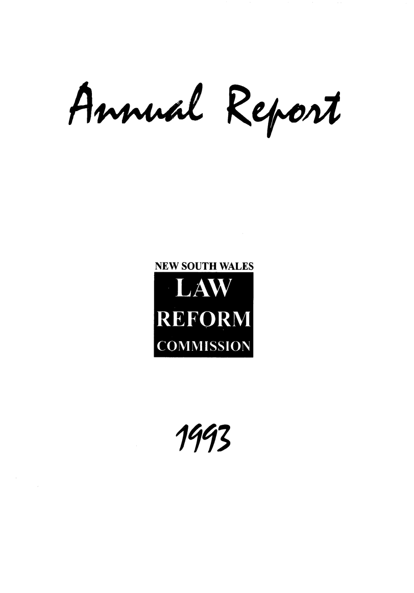 handle is hein.alrc/nswannrpt0025 and id is 1 raw text is: 








NEW SOUTH WALES
  LAW
REFORM
COMMISSION


R41


1113


