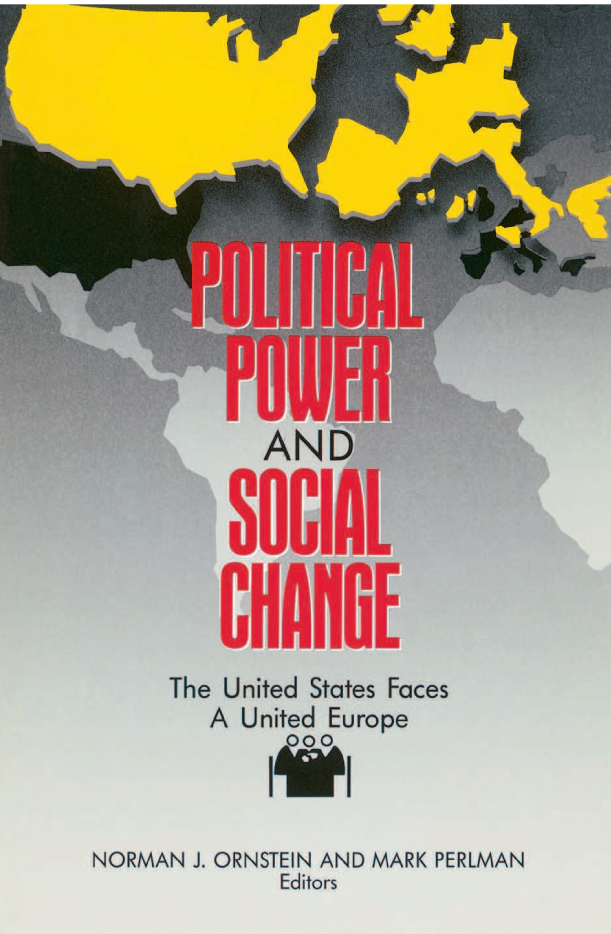 handle is hein.amenin/aeiaaoa0001 and id is 1 raw text is: 









                                                                         C:
     Political   Power and Social Change
         The United  States Faces a United Europe                        a-
       Edited by Norman J. Ornstein and Mark Perlman
                                                                         CD


The prospects for European unity excite speculation throughout the
world, but especially in the United States. The politics of change in    >
Europe reminds Americans of the difficultbut inexorable process of  C
unification that marked the founding of the American nationin the
1780s and 1790s.                                                        (D
                                                                         a-
The chapters in this volume explore many aspects of the political
and social change taking place in Europe, noting parallels to the
American  case.                                                          CD

Contents include Richard P. Nathan, Implications for Federalism
of European Integration; John B. Goodman, Economic Policy
Making in the European Community; Philippe C. Schmitter and
Wolfgang Streeck, Organized Interests and the Europe of 1992;
Gino Giugni, The Labor Market and Labor Mobility; Robert M.
Worcester, Public Opinion and Demographic Pressure; and Jean-
Claude Chesnais, Demographic Change  in Europe. Commentar-
ies by distinguished social scientists complete the volume.

NormanJ.  Ornstein is a resident scholar at the American Enterprise
Institute; Mark Perlman is the University Professor of Economics at
the University of Pittsburgh.



THE AEl PRESS
Publisher for the American Enterprise Institute
1150 17th Street, N.W, Washington, D.C. 20036
                                         US $25.00


ISBN-13. 97 - -8 q -3 5 -
ISBN-10: D-847-3758-5
               52500



9 780844 737584


