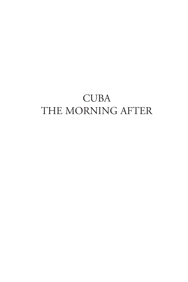 handle is hein.amenin/aeiabbx0001 and id is 1 raw text is: 







      CUBA
THE MORNING -AFTER


