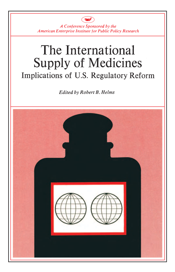 handle is hein.amenin/aeiacnz0001 and id is 1 raw text is: 






The International Supply of Medicines: Implications of U.S. Regulatory
Reforms, edited by Robert B. Helms, presents the proceedings of a
conference, sponsored by AEI's Center for Health Policy Research, on
the international aspects of the reform of the U.S. drug laws. The
papers and commentaries are organized into three parts:
  *  Part One-The  Multinational Pharmaceutical Industry: Evidence
of Product Diffusion and Technology Transfer, contains papers by
Professor Henry G. Grabowski, on the effects of regulation on the
introduction of new drugs in international markets, and by Professor
Josef C. Brada, on economic and regulatory factors affecting pharma-
ceutical research, production, and marketing in international markets.
  *  Part Two-U.S. Regulatory and Patent Reform, contains papers
by Professor Edmund W. Kitch, analyzing how patent and trade-secret
systems affect a firm's management of the research process, and by
Professors Kenneth W. Clarkson, David L. Ladd, and William MacLeod,
analyzing various proposals to release trade secrets.
  *  Part Three-Medicines for the Third World offers a report by
Professor John E. S. Parker on the diffusion of new drugs to Third
World countries and price competition in these markets.
Critical commentaries are provided on each of the papers by experts
from government, the academic community, and the pharmaceutical
industry.


ISBN 0-8447-2190-5 cloth bound edition
ISBN 0-8447-2191-3 paperback edition


C






C







fti


American Enterprise Institute for Public Policy Research
1150 Seventeenth Street, N.W., Washington, D.C. 20036


'4'


                  A;
           C   ofrneSosrdbth
       American En-terprs nttt   o   ubi  oiyRsac




         The International


      Supply of Medicines

Implications of U.S. Regulatory Reform


                 Edited by Robert B. Helms


