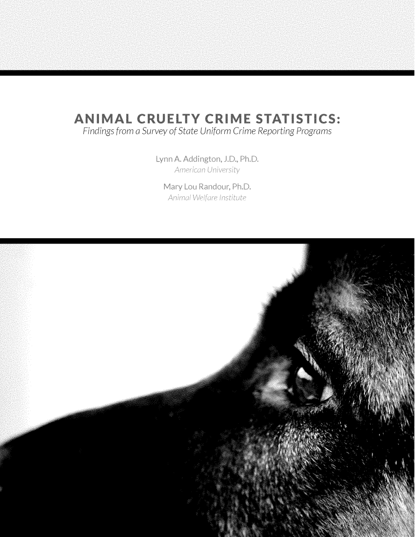 handle is hein.animal/accrst0001 and id is 1 raw text is: Findings from o Survey of Stote Uniform Crime Reporting Programs


