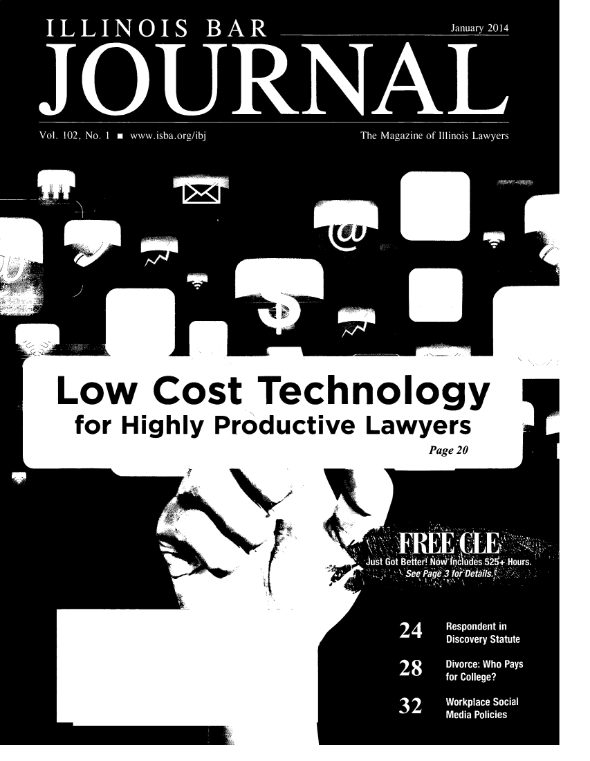 handle is hein.barjournals/ilbj0103 and id is 1 raw text is: 







  gt-





Low  Cost Tec hn olog y
for Highly Productive Lawyers
                   Page 20



