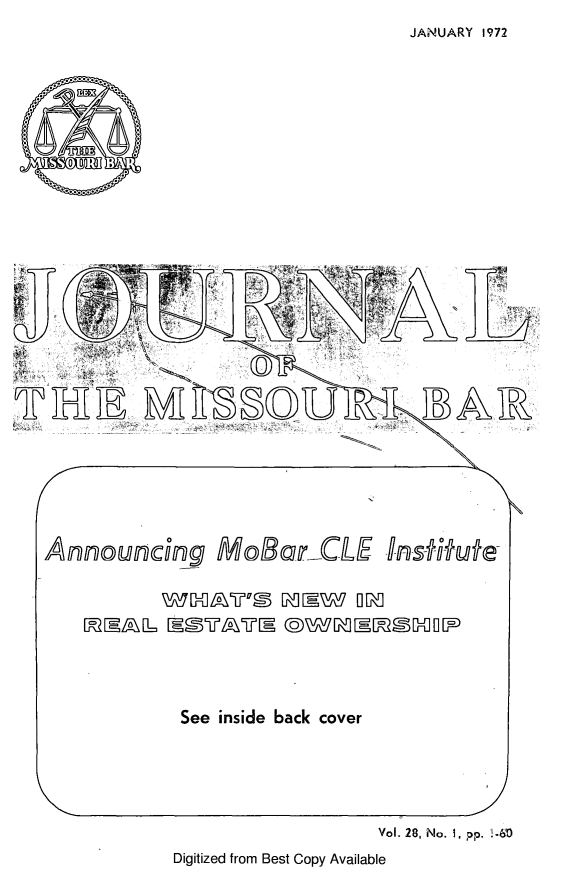 handle is hein.barjournals/jrmobar0028 and id is 1 raw text is: JANUARY 1972

Vol. 28, No. 1. pp. .60
Digitized from Best Copy Available

VT MIT T-M, M


