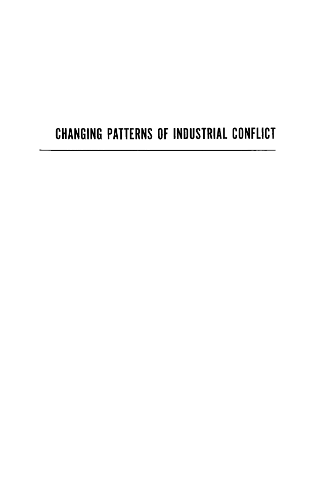 handle is hein.beal/chgptind0001 and id is 1 raw text is: 






CHANGING PATTERNS OF INDUSTRIAL CONFLICT


