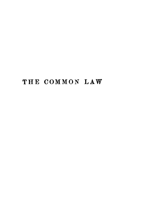 handle is hein.beal/cmllw0001 and id is 1 raw text is: 









THE COMMON LAW


