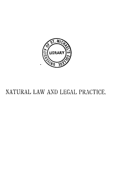 handle is hein.beal/natlawleg0001 and id is 1 raw text is: NATURAL LAW AND LEGAL PRACTICE.


