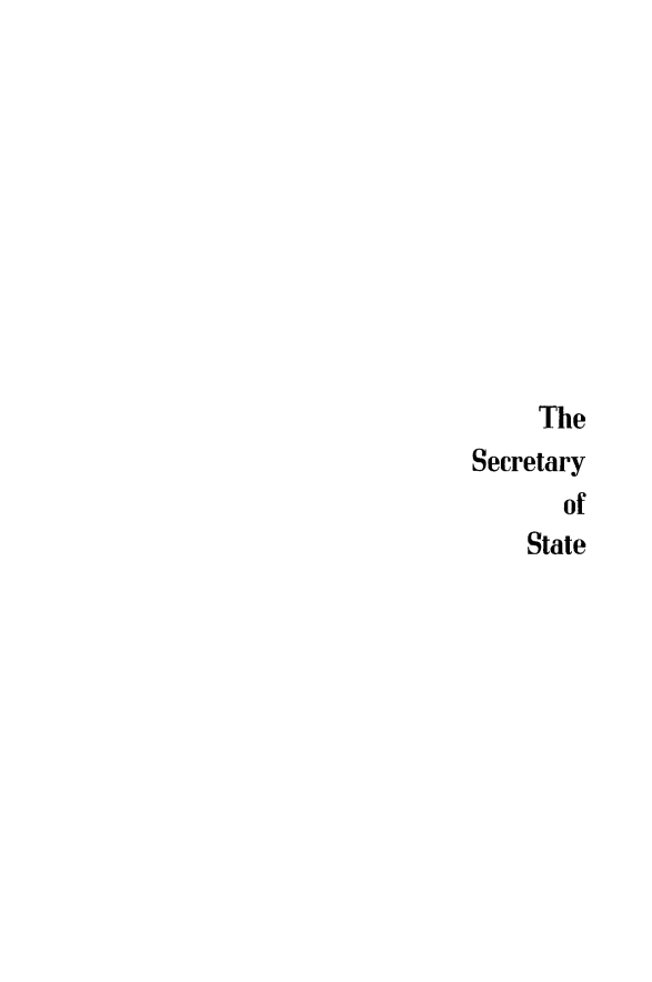 handle is hein.beal/scrstte0001 and id is 1 raw text is: 










     The
Secretary
       of
    State


