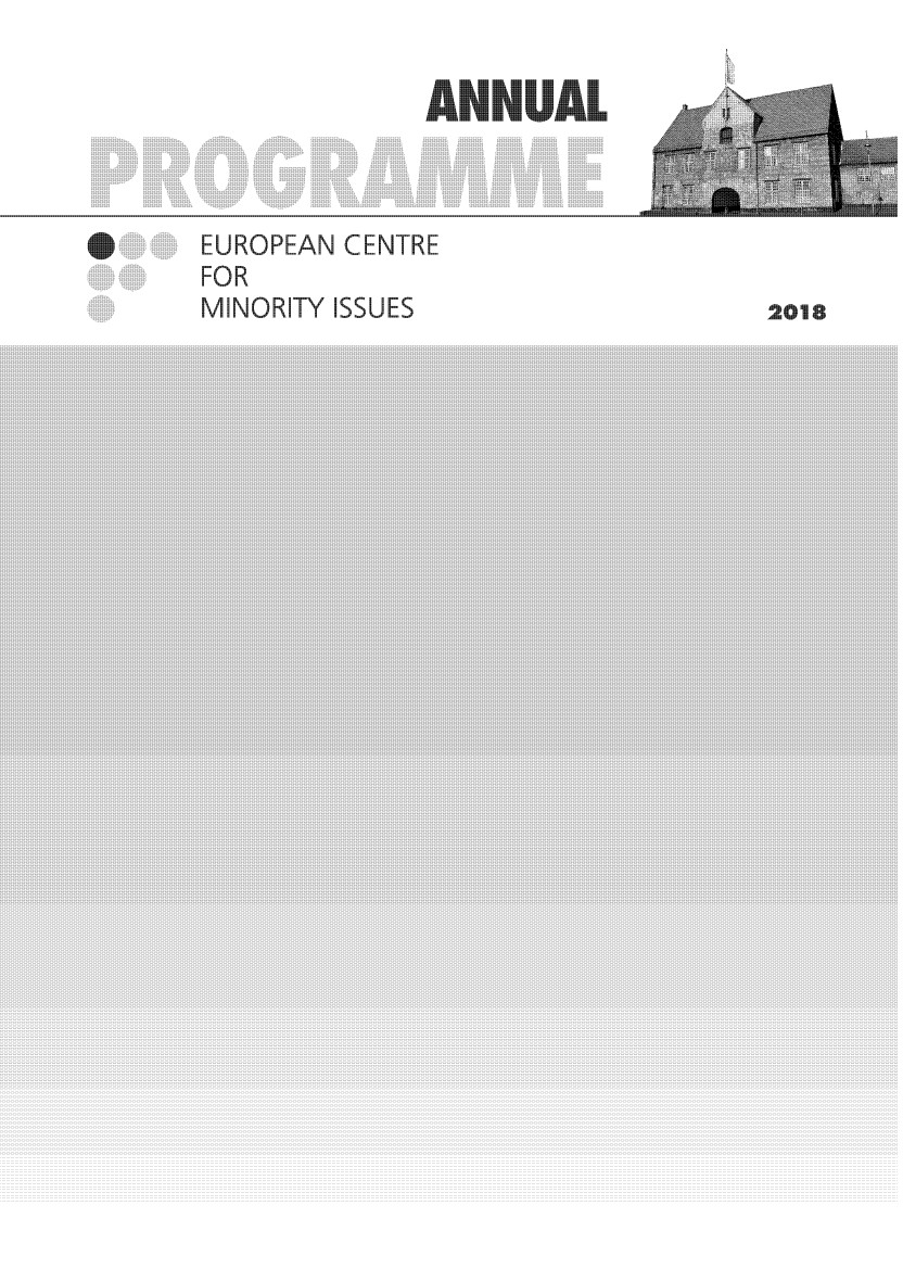 handle is hein.ecmi/anprgm2018 and id is 1 raw text is: 






EUROPEAN CENTRE
FOR
MINORITY ISSUES


ANNUAL


IS......


2018


