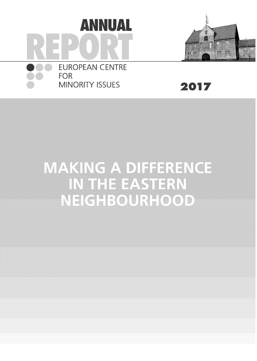handle is hein.ecmi/ecmiannrept2017 and id is 1 raw text is: 

ANNUAL


EUROPEAN CENTR
FOR
MINORITY ISSUES


2017


S


