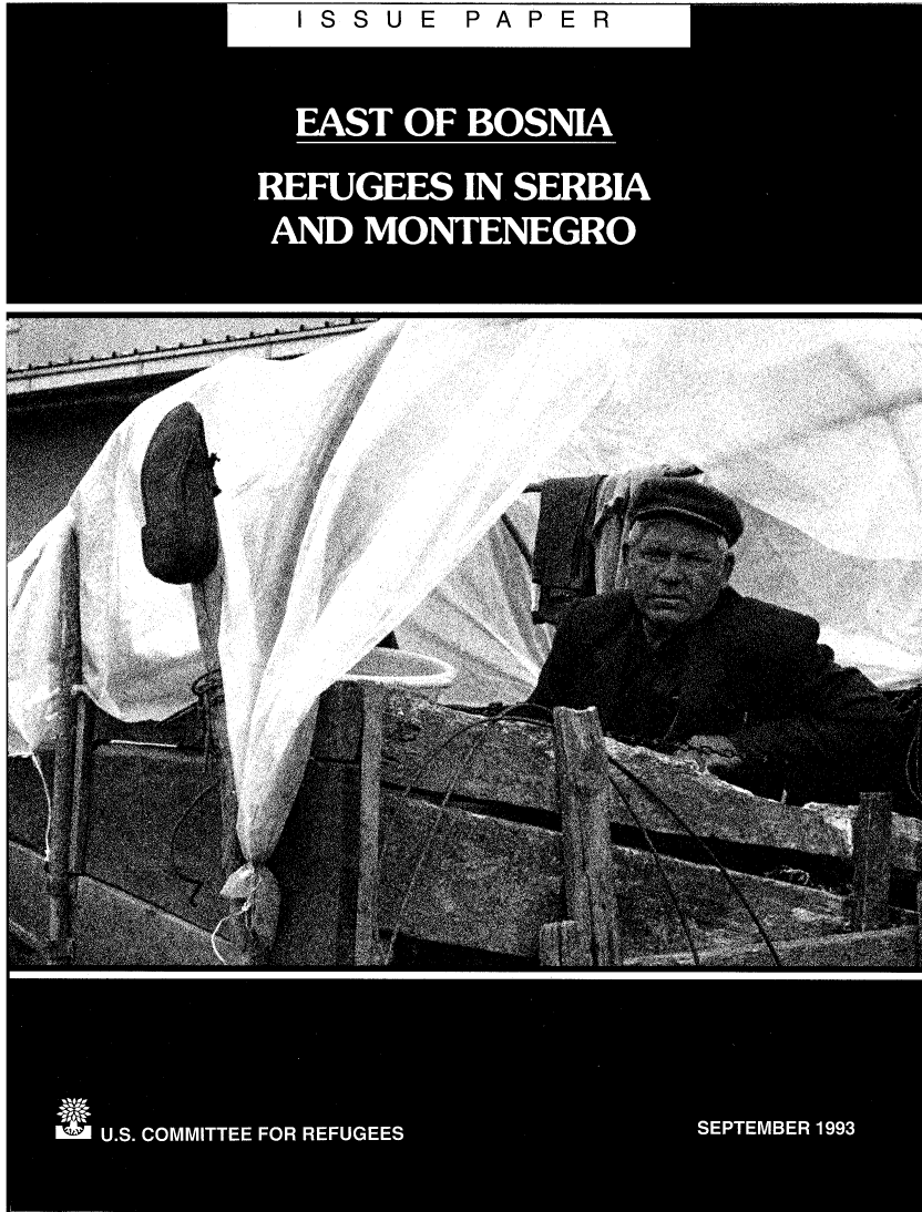handle is hein.immigration/eabosn0001 and id is 1 raw text is: ISSU E  PAPER
EAST OF BOSNIA
REFUGEES IN SERBIA
AND MONTENEGRO

I
A


