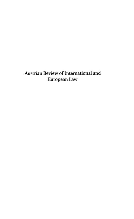 handle is hein.intyb/aurviel0014 and id is 1 raw text is: Austrian Review of International and
European Law


