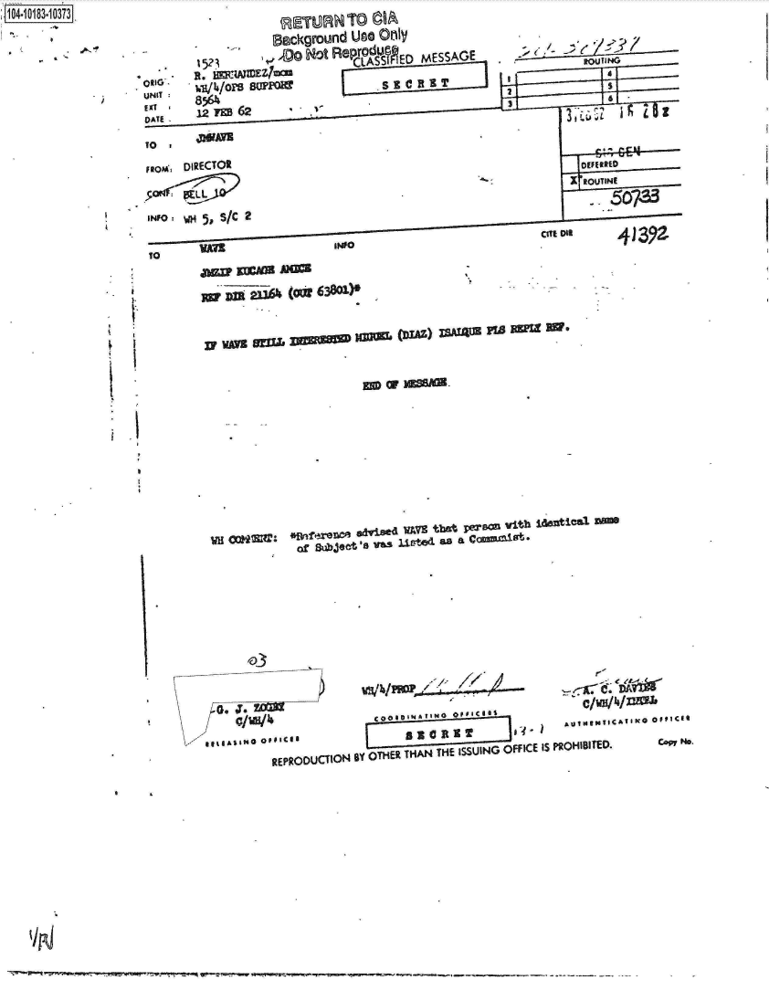 handle is hein.jfk/jfkarch15066 and id is 1 raw text is: 'l 4-i13~O7


        *    I~Backgrounld UAO IlV
               D~o RotReprodu



ORG* DIRE   SP~tORx~zm

ITFO  -~ 5.;                             2/  250
   VAT, 56 6
10 TE 12O 7 0O 34 3 9


Dm216k(0 6380)'


vD  wa   jjaMWM  (D=A)   =AM=  W FB~Z W'


j  I


t


VII CM=.          d  s~et~e  ±t4a ~~~~~4wAVE that pemrsm vith £dAOt'la1 sm


c/wH/4/flwJ.


I tC      0 0 1 TI N G , I I 1a t , T C Q I I C 

REPODUTIO   BY' ::;TH   ISUING Off ICE IS PROHIBITED-  oyN


-. - --- - -


Y


411,1AtSSN0 0


hipp%)p


