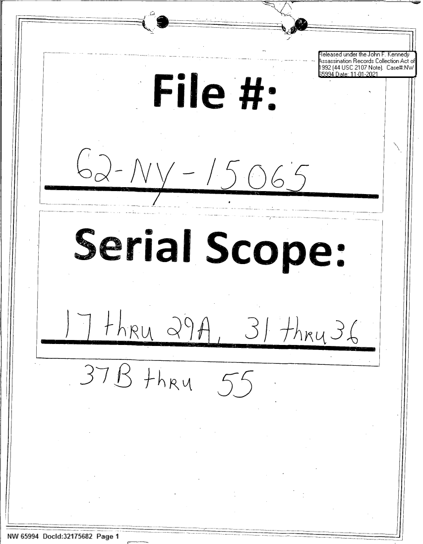 handle is hein.jfk/jfkarch60977 and id is 1 raw text is: -----    ---                                    ease undlert e on.en
ss asinaion Records Collection Act of
992 (44 USC 2107 Note). Case#:N
ria  Scope*-A -02
#AR~ ~ 3
3wN\3 ++R'A
NW  5----- Dodd 321 -                                   -----2 Page


