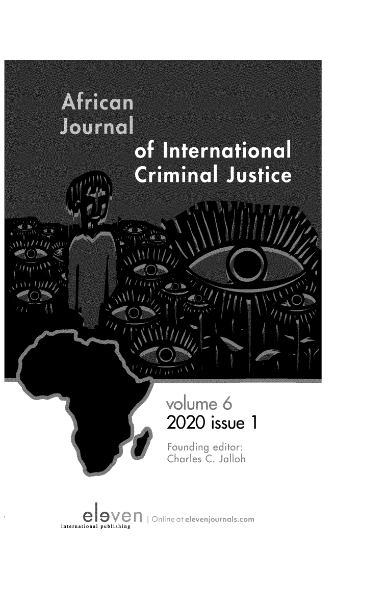 handle is hein.journals/ajicj2020 and id is 1 raw text is: 



















2020 issue 1


     elr
international publishing


