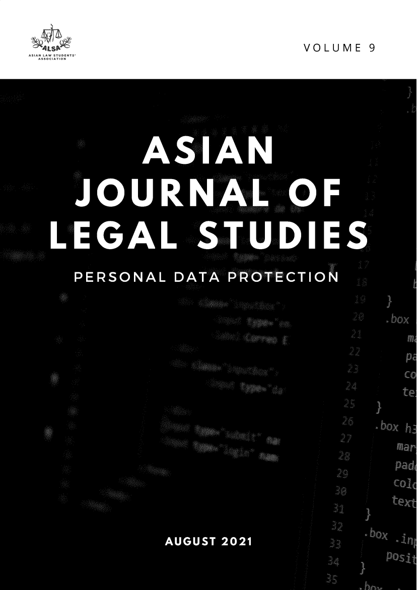 handle is hein.journals/alsacdmj7 and id is 1 raw text is: ALSN
ASIAN LAW STUDENTS'
ASSOCIATION

VOLUME

A

0

A

p

A

A

U

1

9


