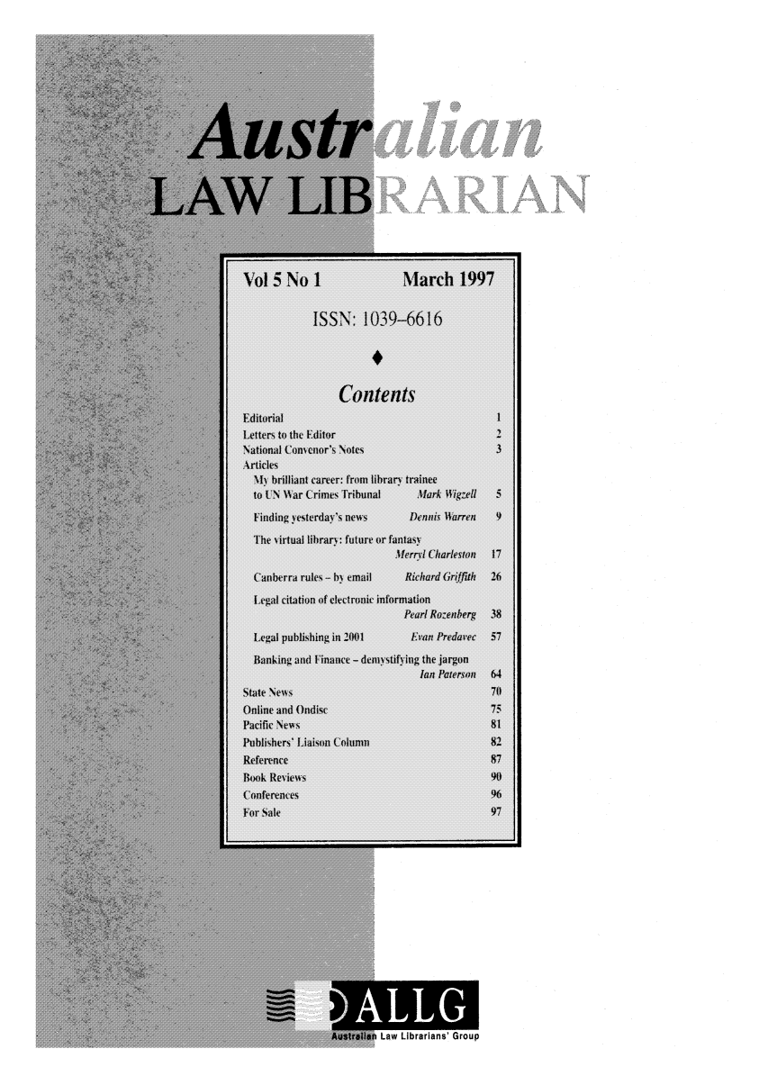 handle is hein.journals/auslwlib5 and id is 1 raw text is: //N

Ui       Law Librarians' Group


