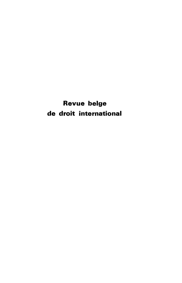 handle is hein.journals/belgeint19 and id is 1 raw text is: Revue beige
de droit international


