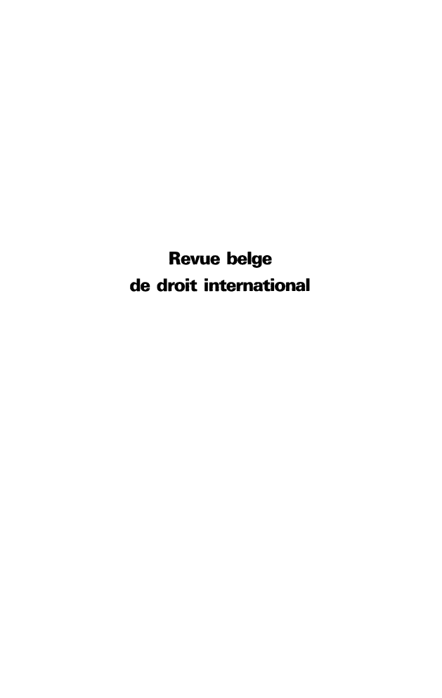 handle is hein.journals/belgeint27 and id is 1 raw text is: Revue beige
de droit international


