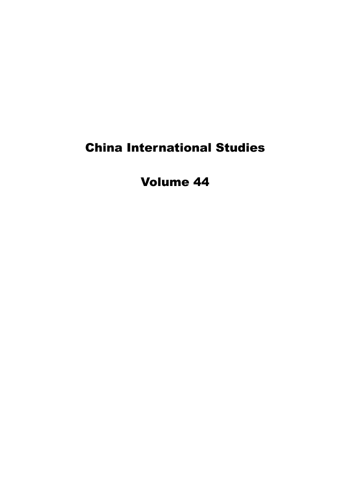 handle is hein.journals/chintersd44 and id is 1 raw text is: 









China International Studies

        Volume 44


