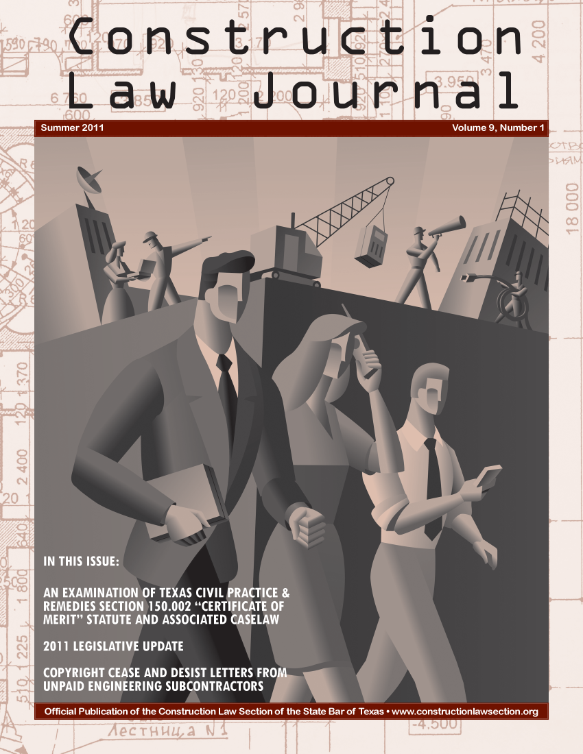handle is hein.journals/constlj9 and id is 1 raw text is: Construction
Law  Journal


