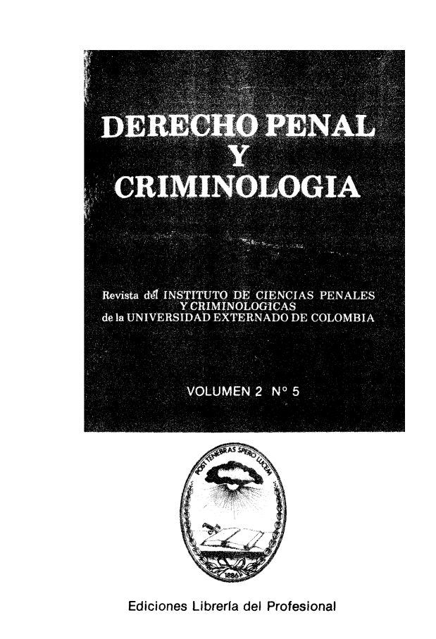 handle is hein.journals/dpencrim2 and id is 1 raw text is: Ediciones Librería del Profesional


